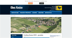 Desktop Screenshot of kosice.cz