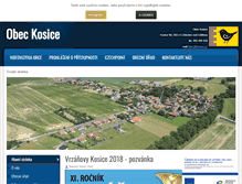 Tablet Screenshot of kosice.cz